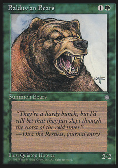 Balduvian Bears